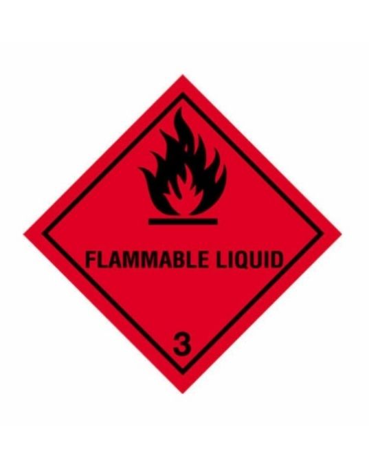 UN Hazard Warning Diamond Class 3 Flammable Liquids