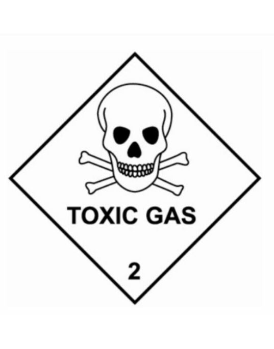 UN Hazard Warning Diamond Class 2 Toxic Gas