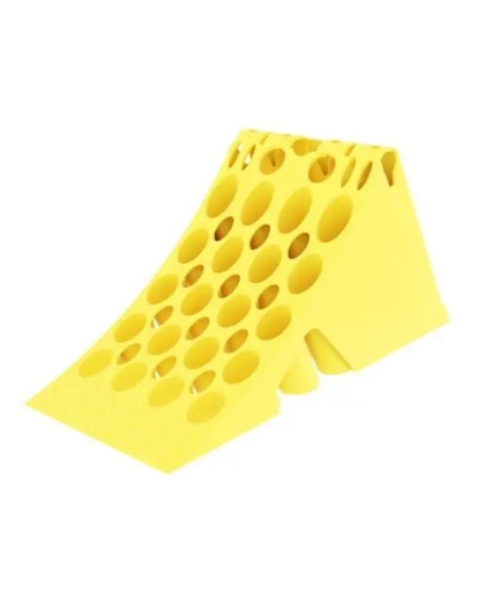 Large Yellow Plastic Wheel Chock (For Vehicles Over 3.5T)