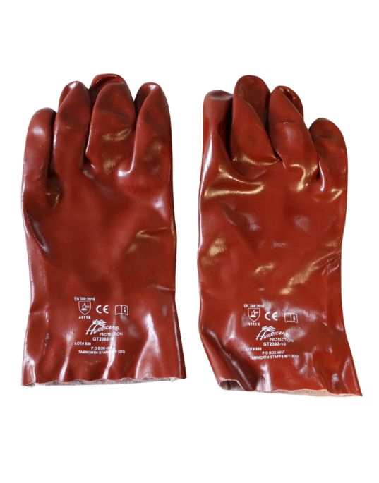 Short PVC Gauntlet Gloves