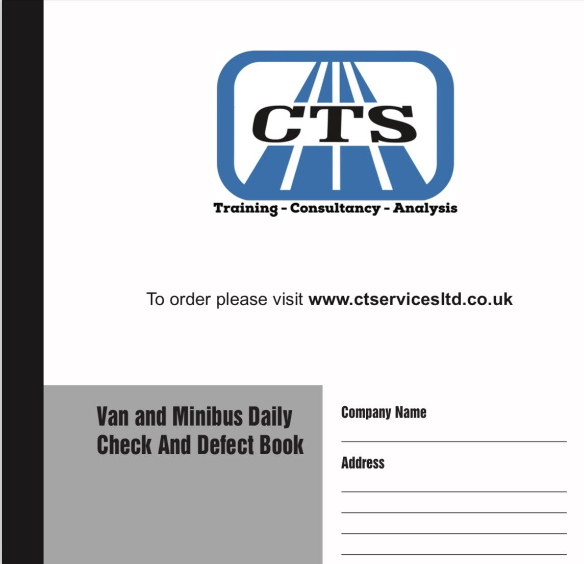 Van Drivers Daily Defect Book