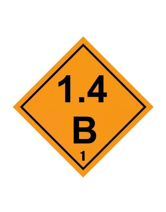 Class 1-1.6 Explosive UN Hazard Warning Diamond