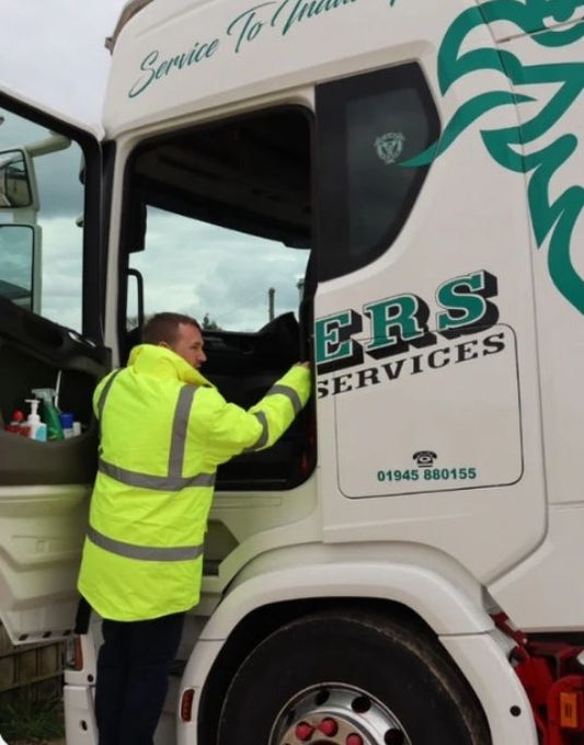 Hi-Vis Safety Jacket - Yellow & Orange