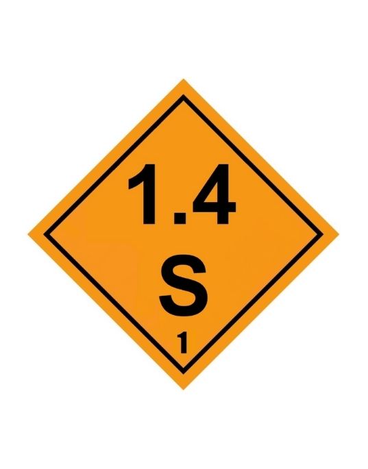 Class 1-1.6 Explosive UN Hazard Warning Diamond